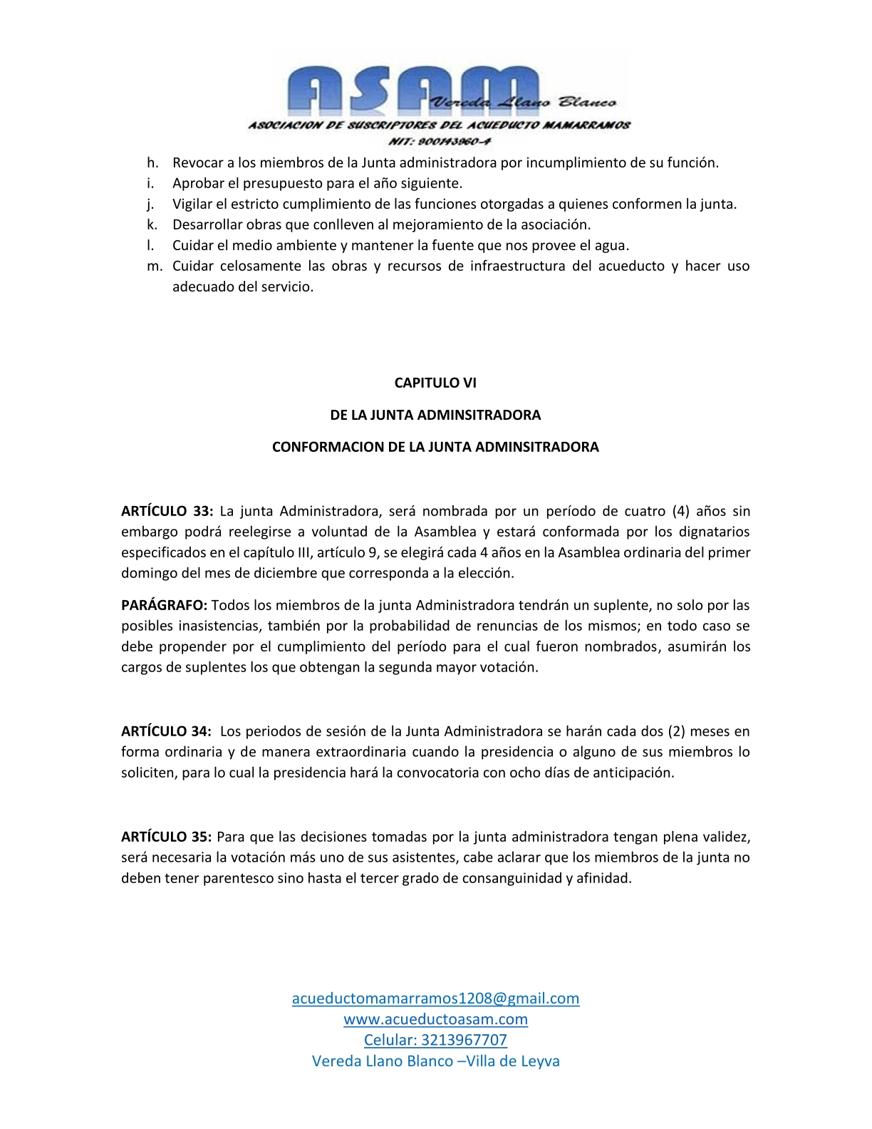 Estatutos reformados 2025-10