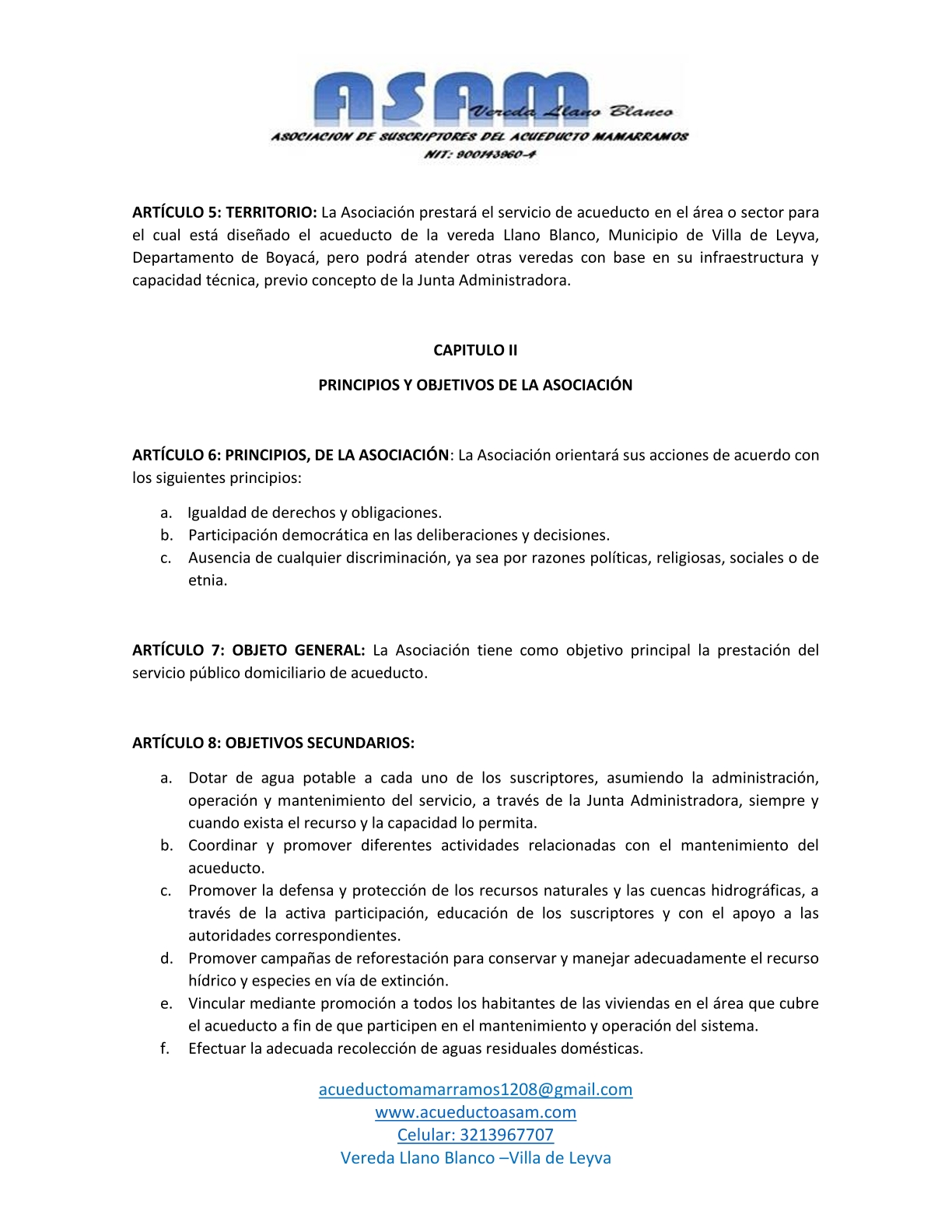 Estatutos reformados 2025-2